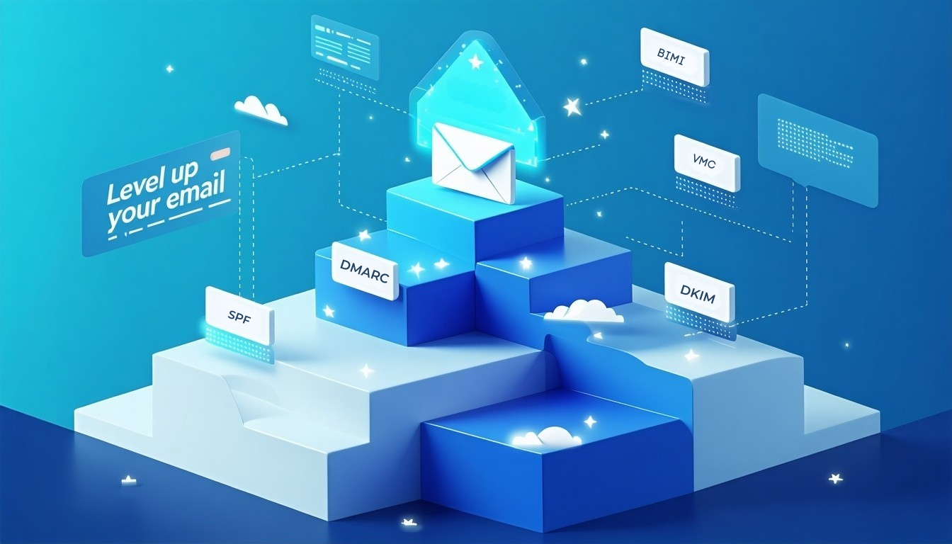 Relație SPF DKIM DMARC VMC BIMI